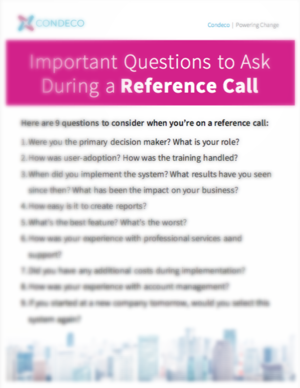 personal reference call questions
